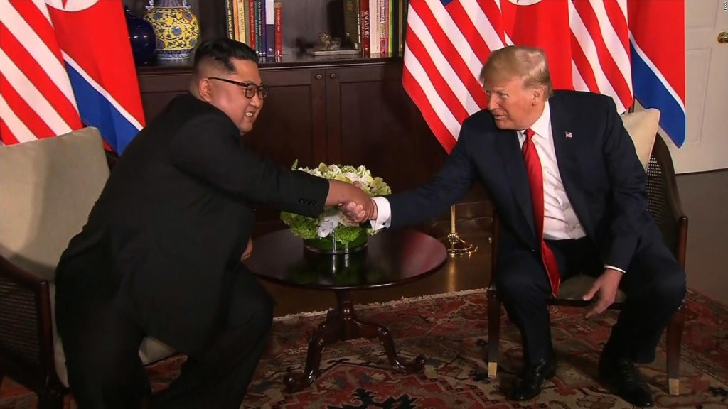 Lo que dijeron Trump y Kim tras conocerse por primera vez