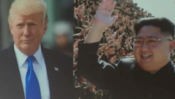Trump muestra un tráiler de la paz a Kim Jong Un