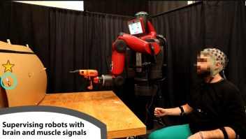 ¿Te imaginas tener control de un robot con tu cerebro?