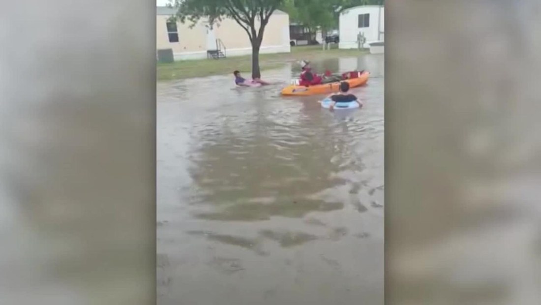 Inundaciones afectan a Texas a un año del huracán Harvey