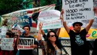 Protestan ante embajada de EE.UU. contra "tolerancia cero" a inmigrantes