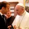Así fue el encuentro entre Macron y el papa Francisco