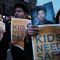 Manifestación en Nueva York en marzo de 2018 para pedir medidas por más seguridad vial para los menores. (Crédito: Spencer Platt/Getty Images)