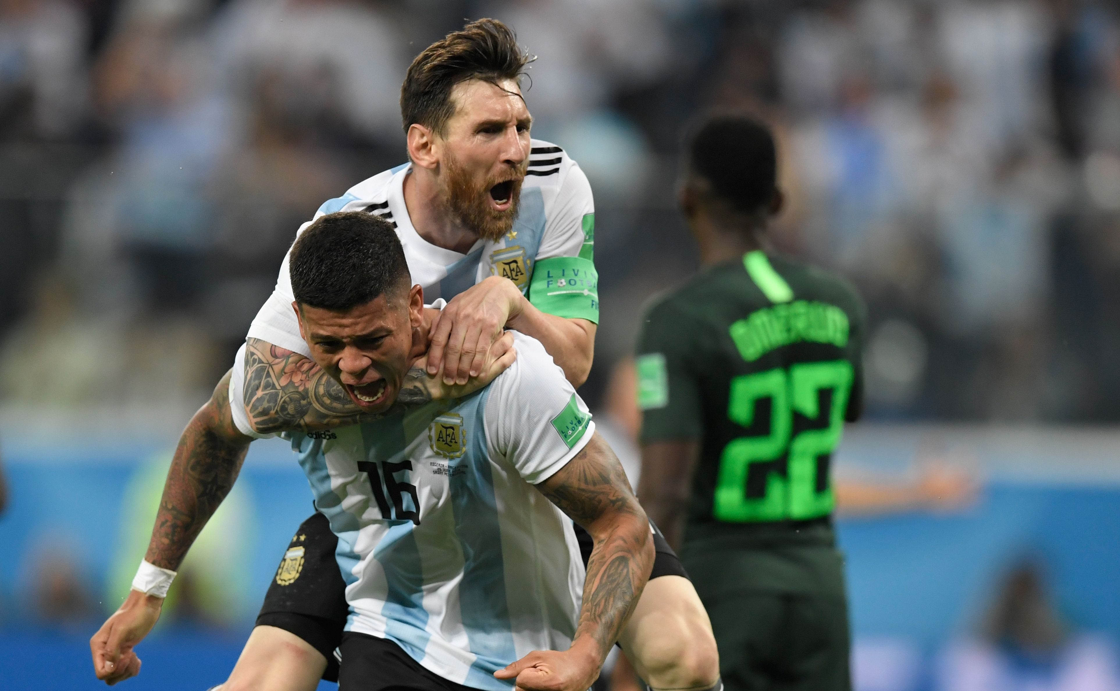 ¡Heroico! Argentina Derrota 2-1 A Nigeria Y Clasifica A Octavos Gracias ...