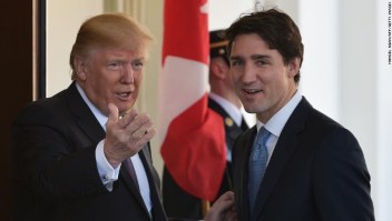 Donald Trump y Justin Trudeau
