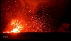 Video muestra un torbellino de lava del volcán Kilauea