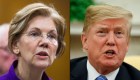 Trump insiste en llamar "Pocahontas" a senadora Elizabeth Warren