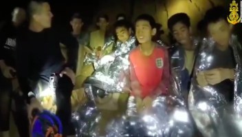 Niños en la cueva de Tailandia