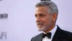George Clooney resultó herido en un accidente en Italia
