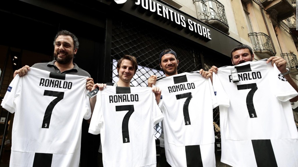 La llegada de Cristiano a la Juventus
