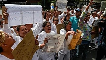 El gremio de enfermería sigue en pie de lucha en Venezuela