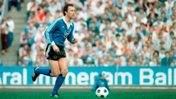 Franz Beckenbauer, el legendario Káiser del fútbol alemán