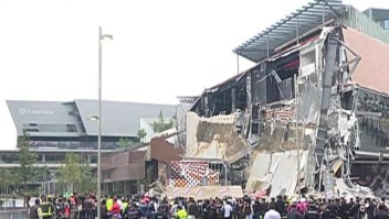 Se derrumba centro comercial de lujo en Ciudad de México