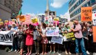 Protestas en Londres contra la visita de Trump