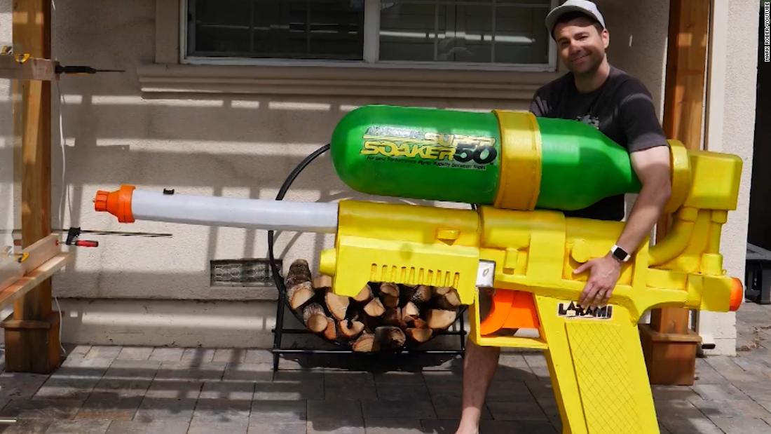 Pistolas de 2024 agua nerf grandes