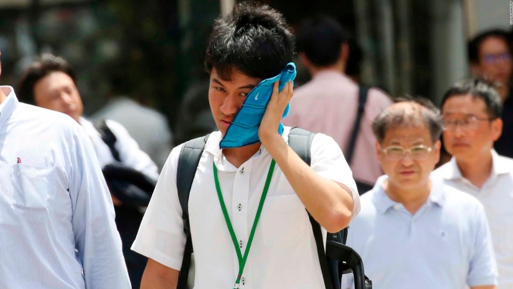 Decenas de muertos en Japón por ola de calor