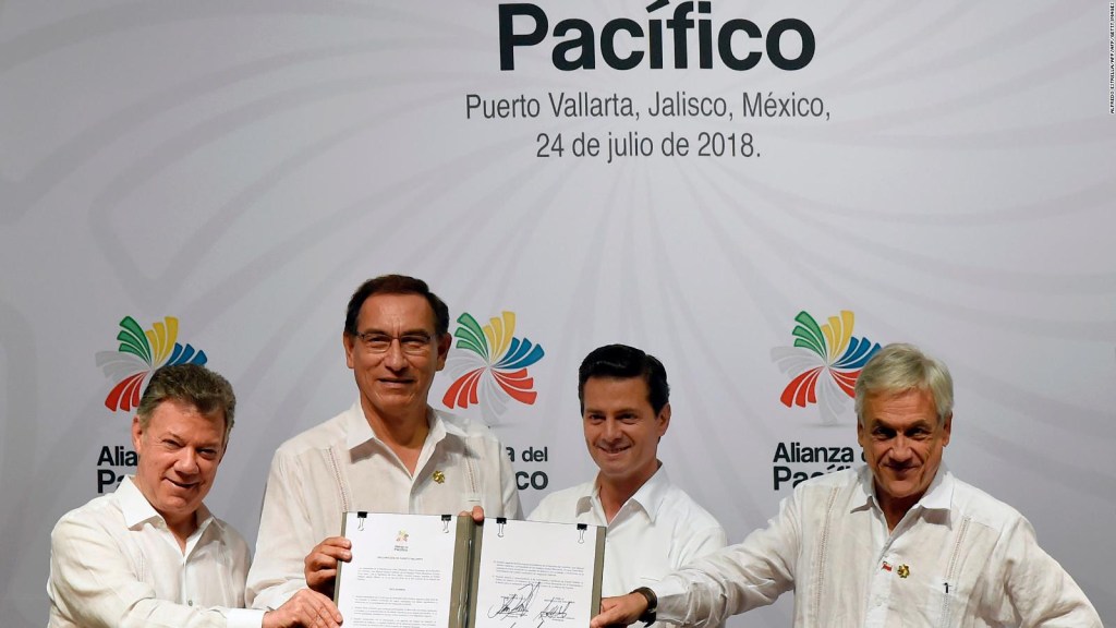 Cumbre de Alianza del Pacífico busca unirse al Mercosur