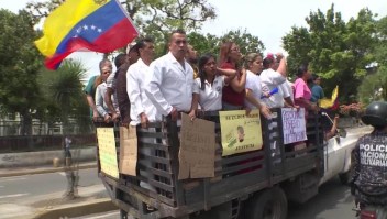 Cumplen un mes las protestas del sector salud en Venezuela