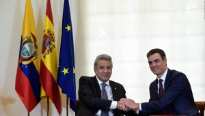 Presidente de Ecuador, de visita en España
