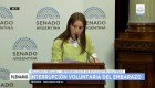 Adolescente proaborto en Argentina da discurso viral