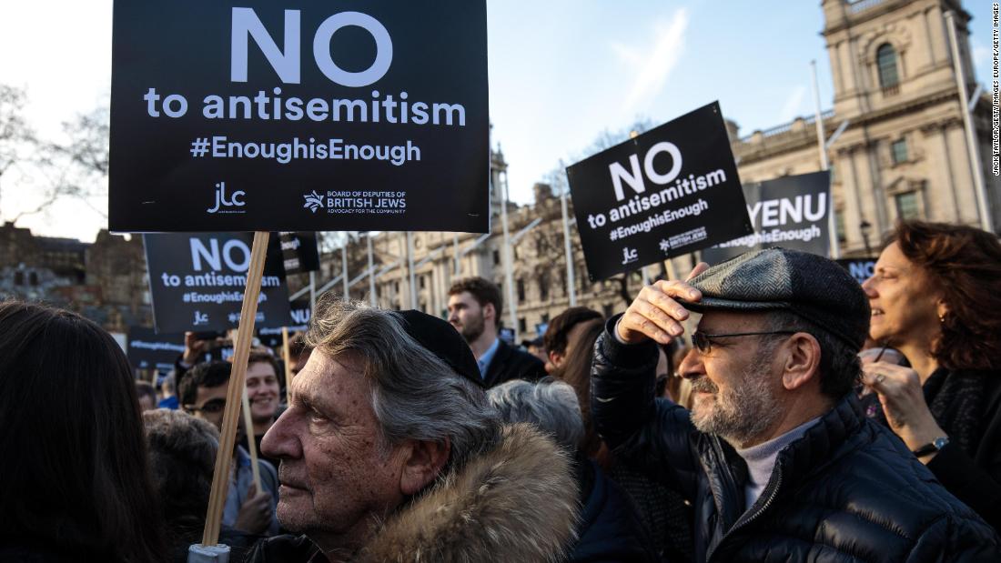 180328082743 Anti Semitism Protest London 8 Super Tease – Cnn