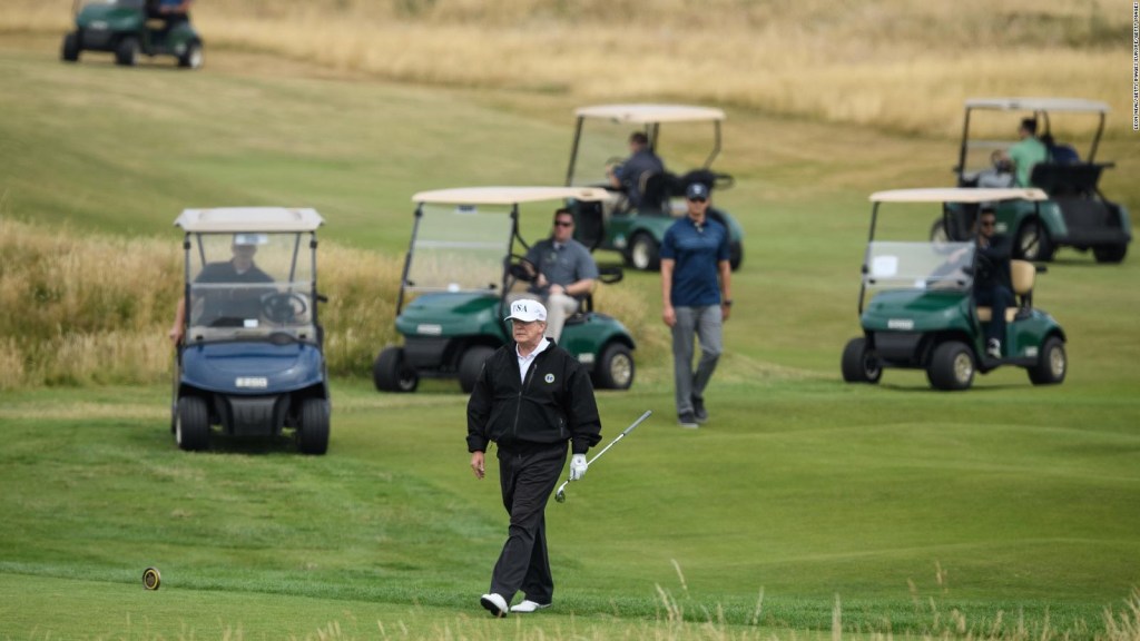 #LaCIfraDelDía: Los días del presidente Trump en sus campos de golf durante su presidencia