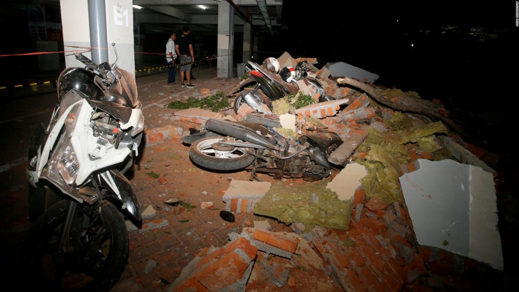 Así se vivió el terremoto en Indonesia