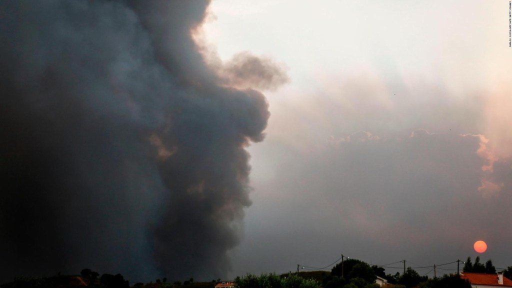 Incendios forestales azotan parte de España y Portugal