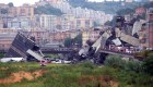 Varios muertos tras el derrumbe de un puente en Italia