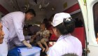 Localizan niño atrapado en deslizamiento de tierra en China