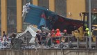 En busca de sobrevivientes del puente desplomado en Italia