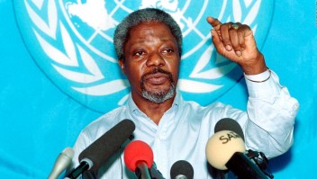Las tragedias y triunfos de Kofi Annan en la ONU