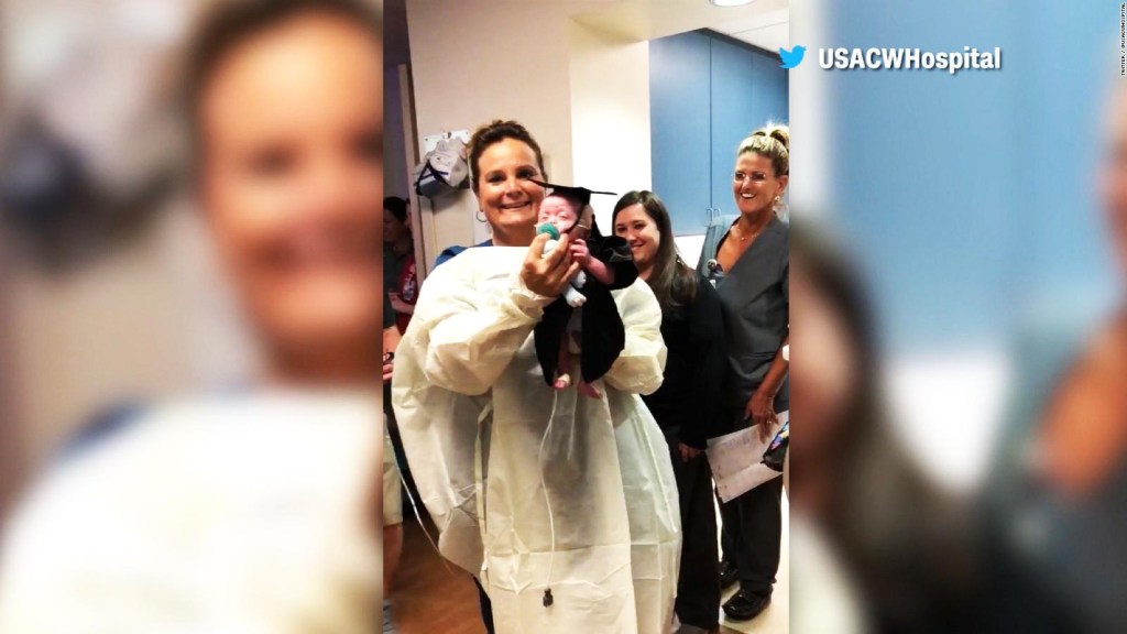 Este hospital "graduó" a su pequeño bebé prematuro