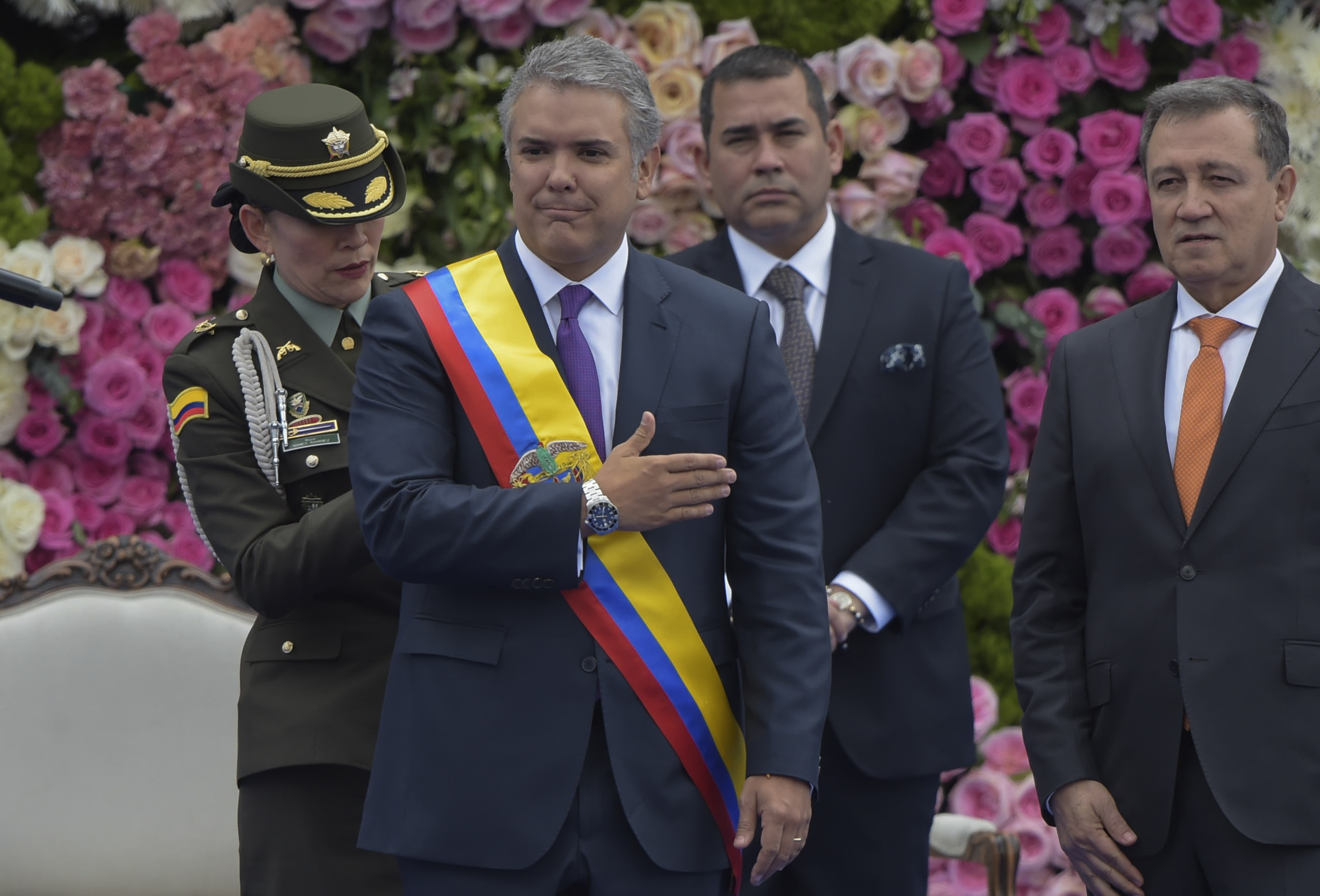 Duque se posesiona en Colombia con un discurso marcado por el énfasis en el  respeto a la legalidad | CNN