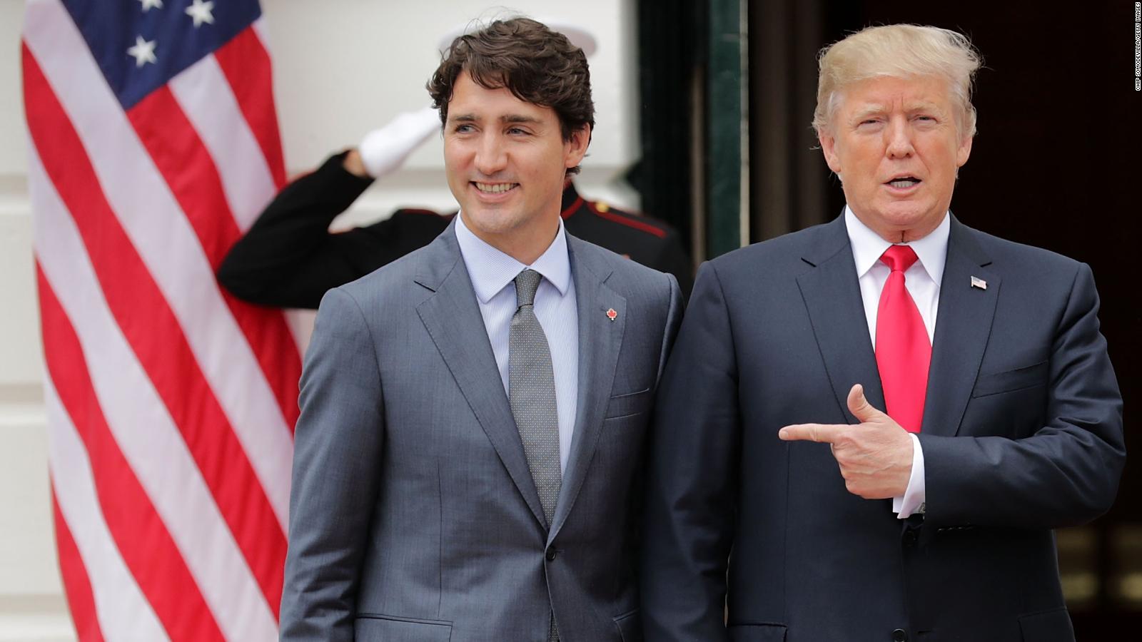 Las contradictoras cifras que cita Trump sobre Canadá