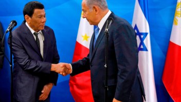 El presidente de Filipinas, Rodrigo Duterte, visita Israel