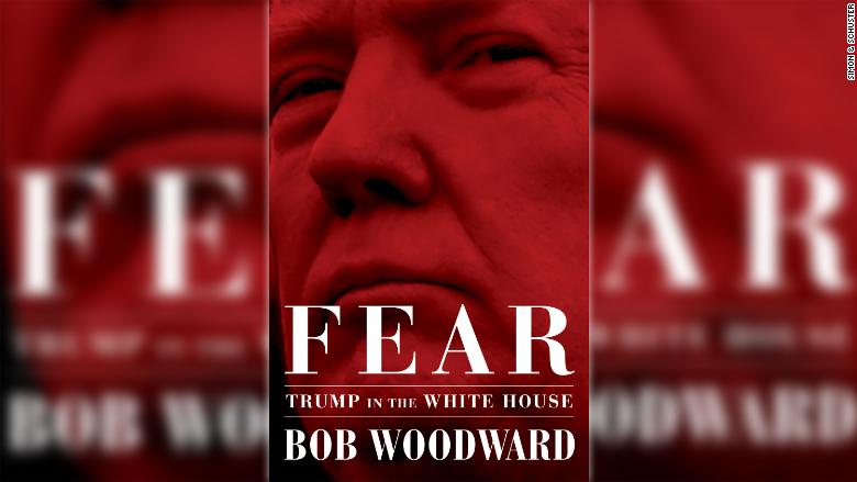 Portada del libro 'Fear. Trump in the White House', de Bob Woodward.