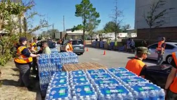 Continúan las labores de asistencia a afectados por Florence en Carolina del Norte