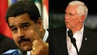 Nicolás Maduro tilda a Mike Pence de "loco extremista"