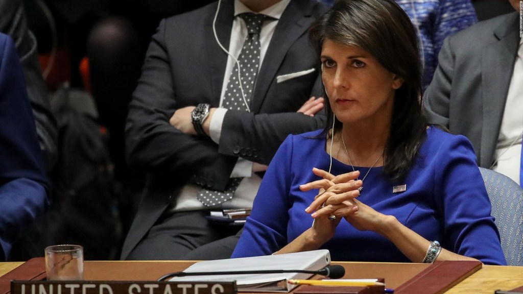 ¿Porqué renunció Nikki Haley a su cargo en la ONU?