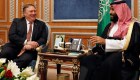 #MinutoCNN: Mike Pompeo se reúne con el rey Salman de Arabia Saudita