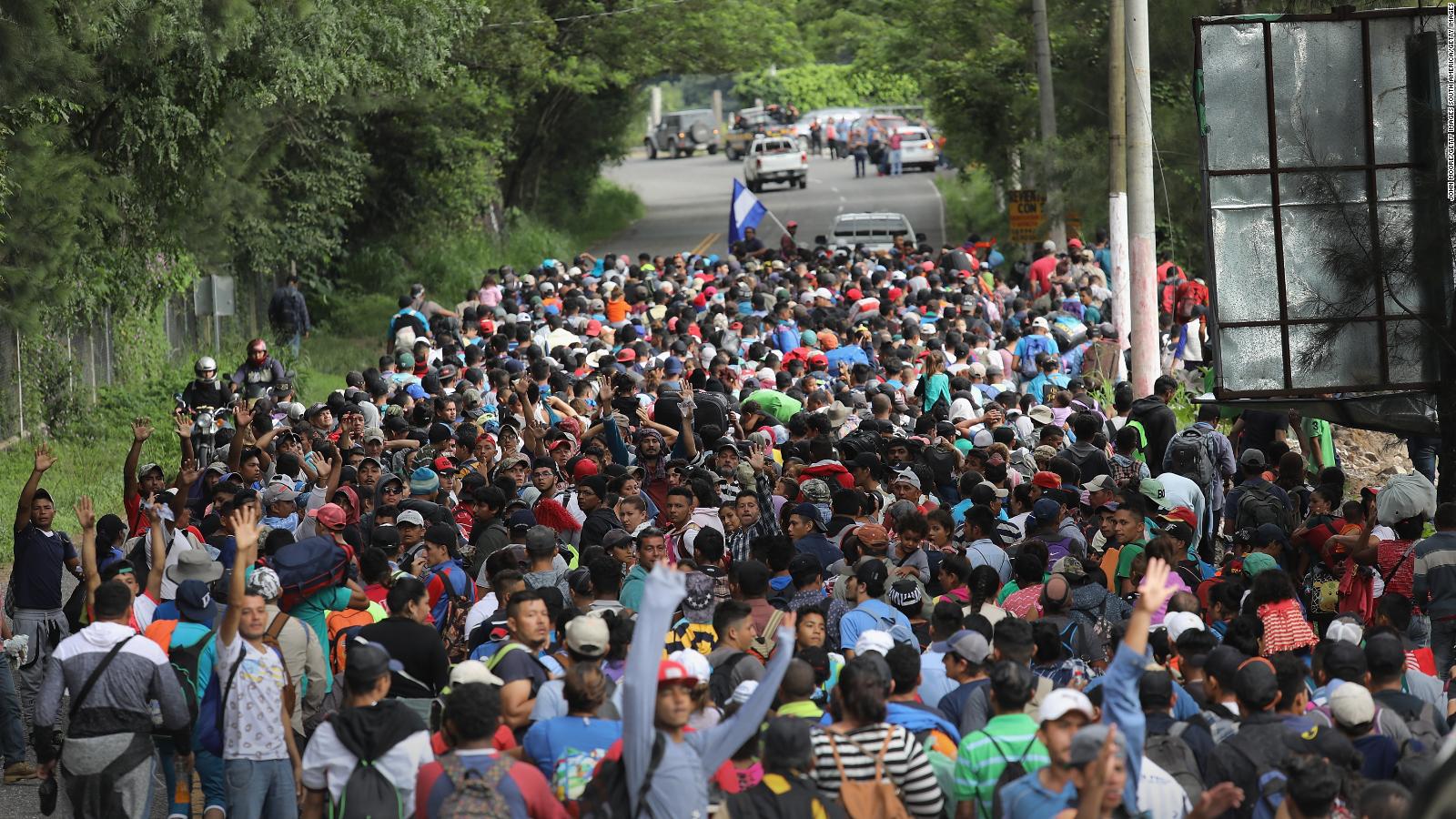 La caravana de migrantes espont nea o incitada Honduras y