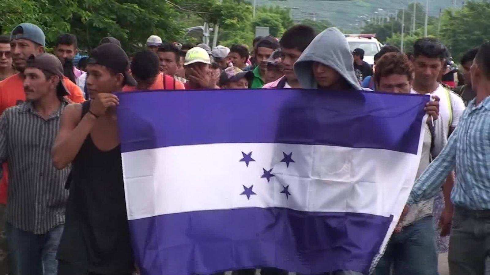 Migrante hondure a Me voy de mi pa s para sacar adelante a mi