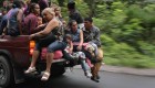 El sexto día de la caravana de migrantes hondureños