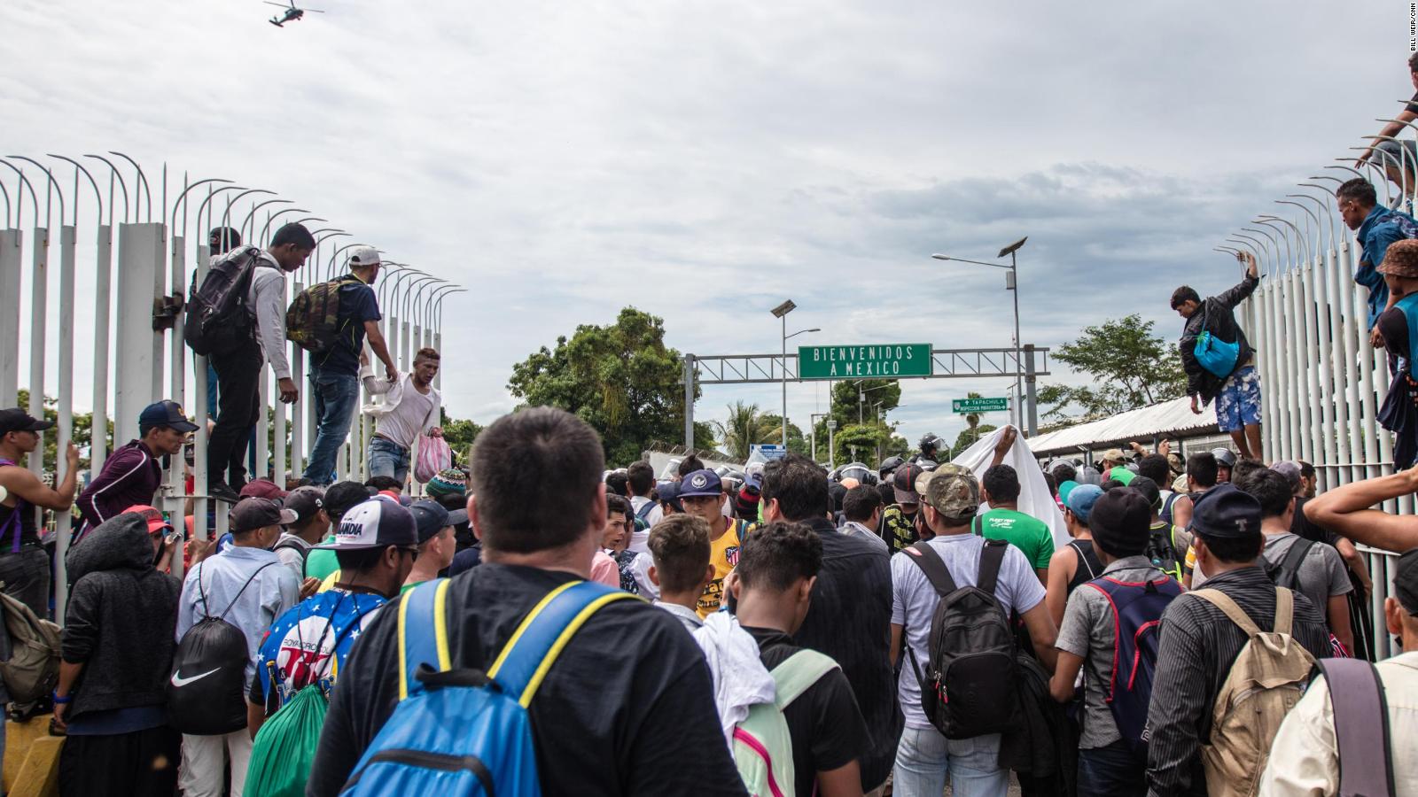 Caravana hacia EE.UU. qu reclaman los migrantes Video CNN