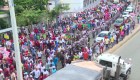 Dominicanos expresan su indignación ante el costo de los combustibles