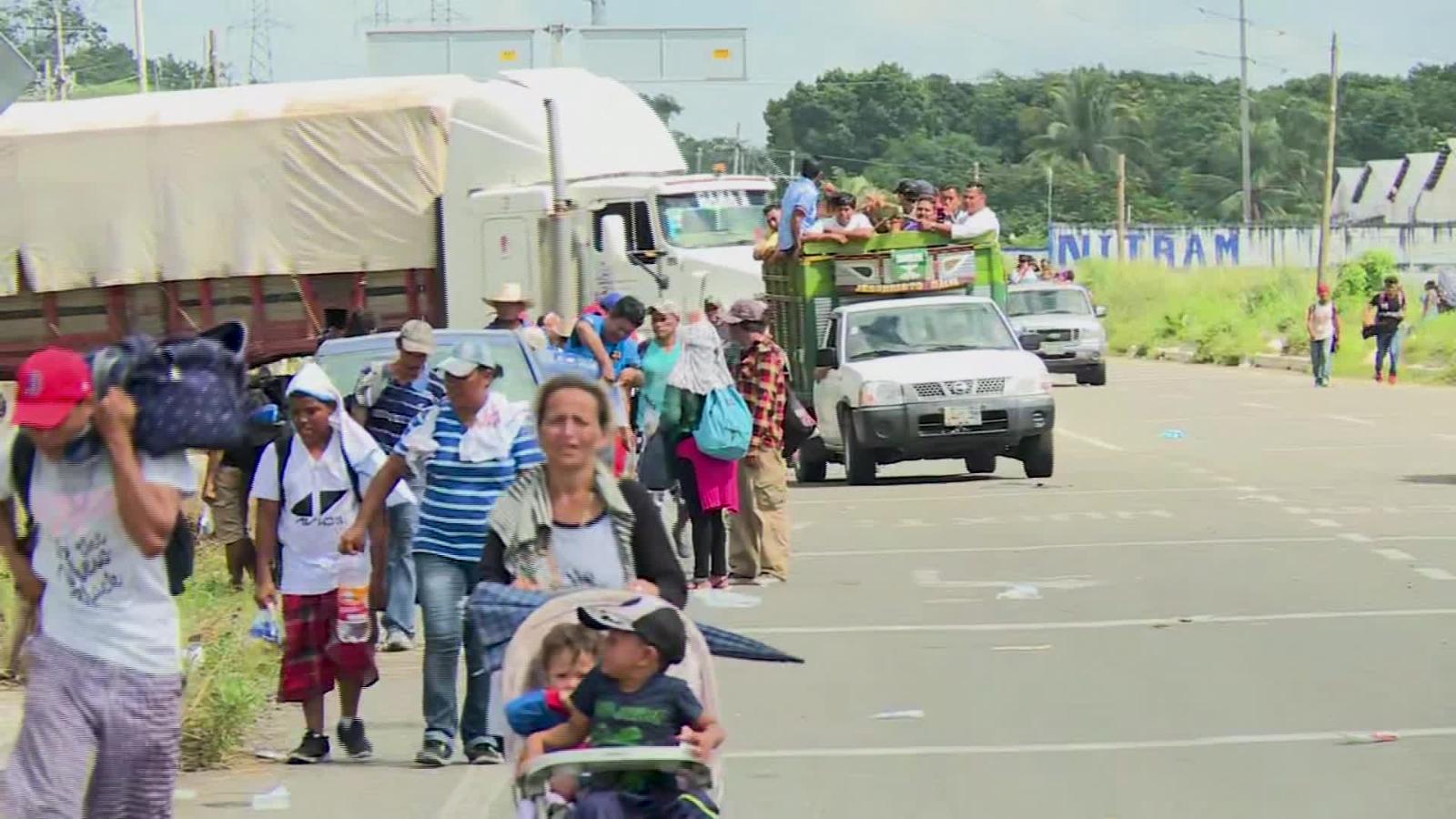 Este es el camino que seguir la caravana de migrantes en los