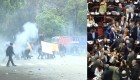 Peleas, disturbios y caos dentro y fuera del Congreso argentino