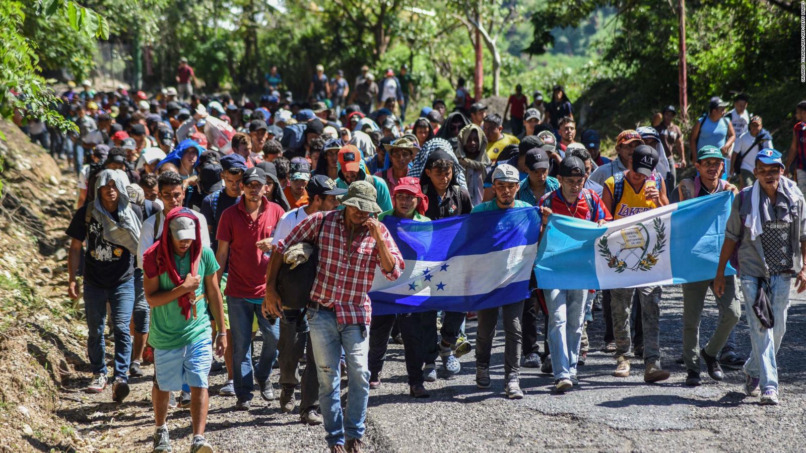 El recorrido de la caravana de migrantes en cifras Video CNN