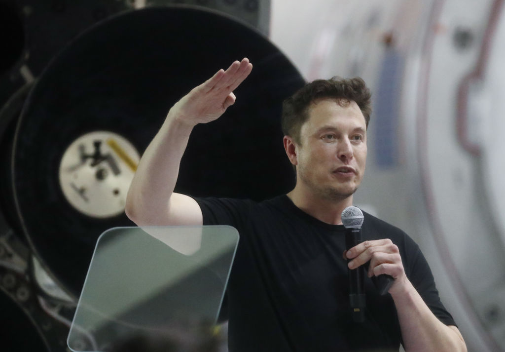 elon musk private space travel